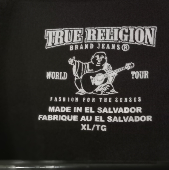 True Religion Buddah T Women's XL GUC - Picture 2 of 4